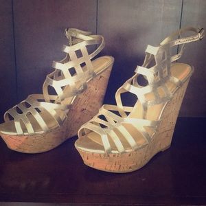 High platform shoes